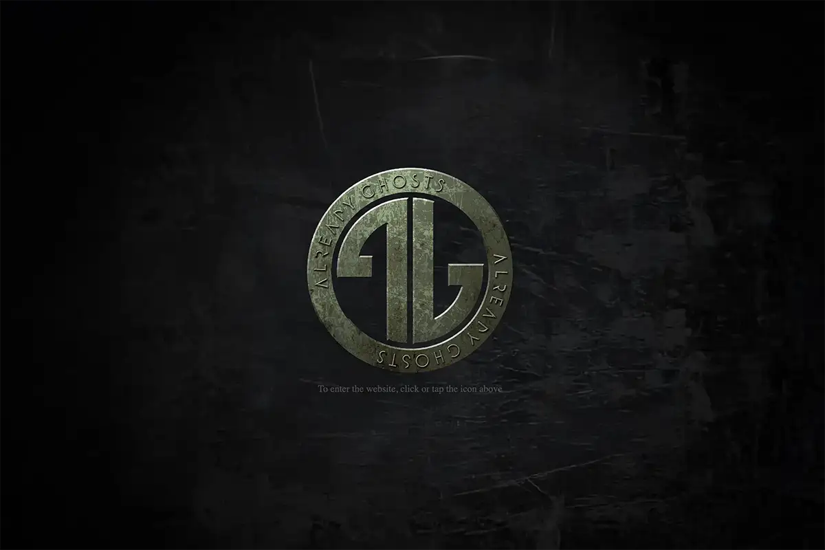 The Already Ghosts website