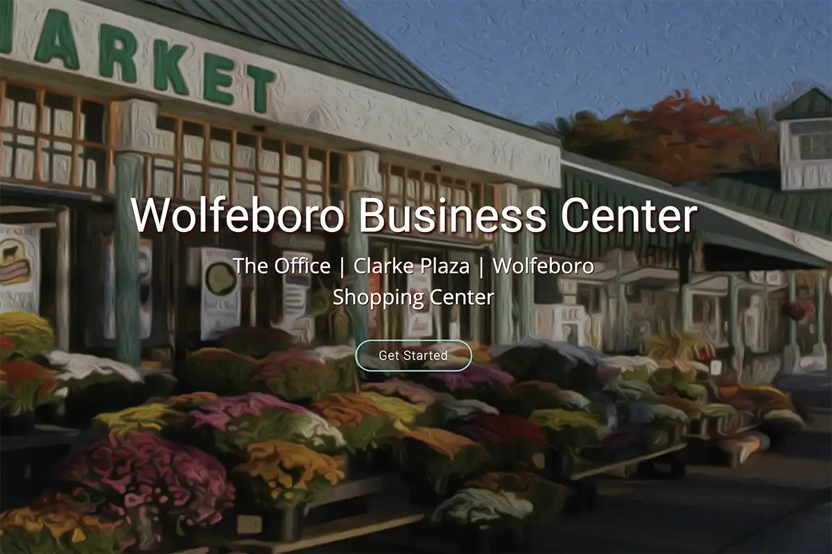 Wolfeboro Business Center website
